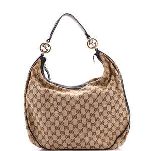 Twins Hobo Gg Canvas Medium #211042G94B